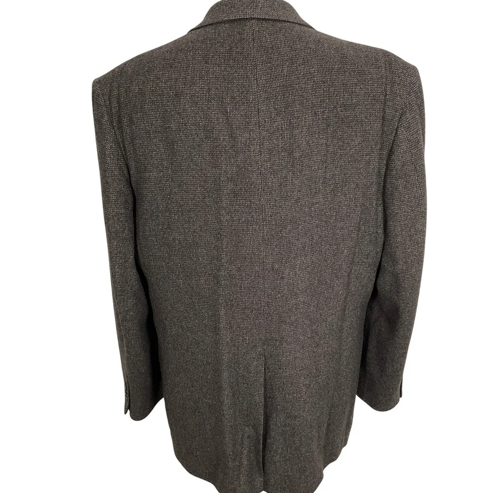 CRICKETEER Blazer 44L Mens‎ Brown Wool Camel Jacket Sport Coat